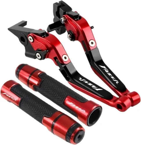 Miniatura 23 de Compatible with Yamaha FAZER FZ1 FZ6 FZ8 FAZER XJ6 FAZER FZ 1/6/8 Motorcycle CNC Adjustable Folding Extendable Brake Clutch Levers Handle(NO.1)