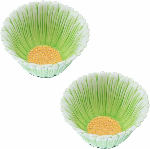 Miniatura 5 de Tazón de caramelo de 6 pulgadas, cuenco de aperitivos en forma de girasol.