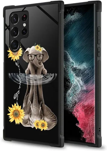 Miniatura 604 de CARLOCA Funda compatible con Samsung Galaxy S22 Ultra, diseño gráfico de Star Howling Wolfs Samsung Galaxy S22 Ultra, diseño gráfico, a prueba