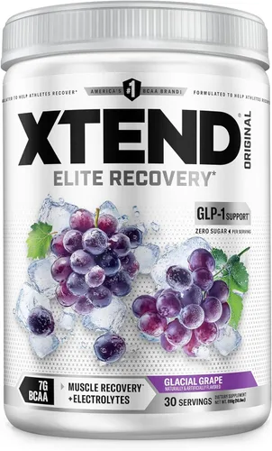 Miniatura 18 de XTEND Original BCAA - Polvo de Frutas Knockout Punch Bebida de recuperación muscular post entrenamiento sin azúcar con aminoácidos 7 g de BCAA