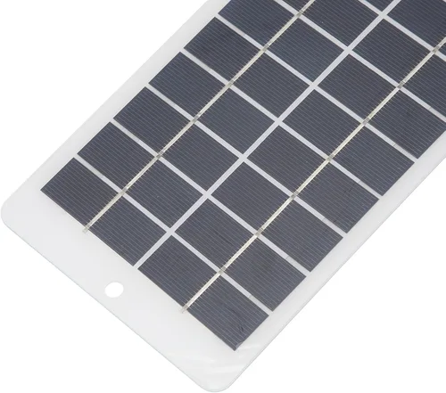 Miniatura 3 de Panel solar, 10W 5V Panel Solar Tipo C Salida Panel de Carga Solar Portátil para Teléfono de Carga de Monitoreo de Seguridad