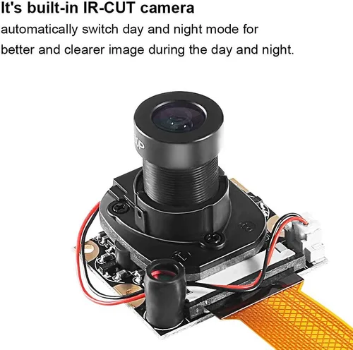 Miniatura 4 de Para Raspberry Pi 3 Modelo B+ Módulo de cámara Automático IR-Cut Cambio de Visión Día/Nocturna Video Cámara Web Enfoque Ajustable 5MP Sensor OV5647