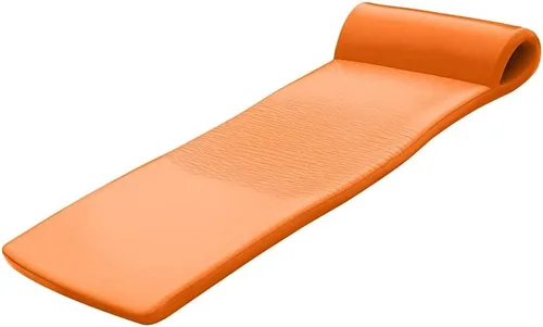 Miniatura 6 de California Sun Flotador de piscina con cojín de espuma insumergible de lujo de gran tamaño Blanco/Pino