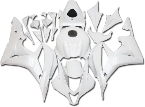 Miniatura 32 de Carenado negro brillante para Honda 2007 2008 CBR600RR CBR 600RR nueva inyección ABS plásticos cuerpo kit cuerpo trabajo 07 08