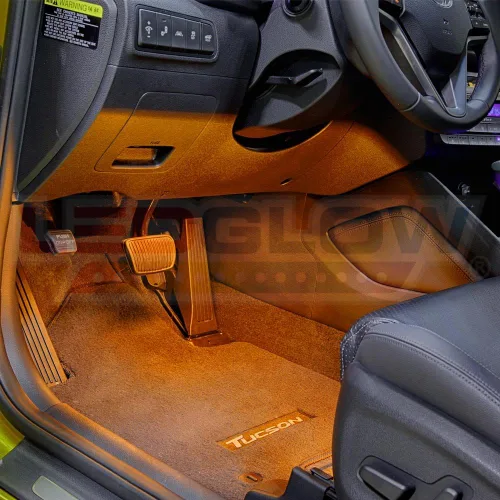 Miniatura 4 de LEDGlow - Juego de iluminación para el tablero de mandos del auto, ajuste universal, modo música, modo de iluminación bypass automático, 4