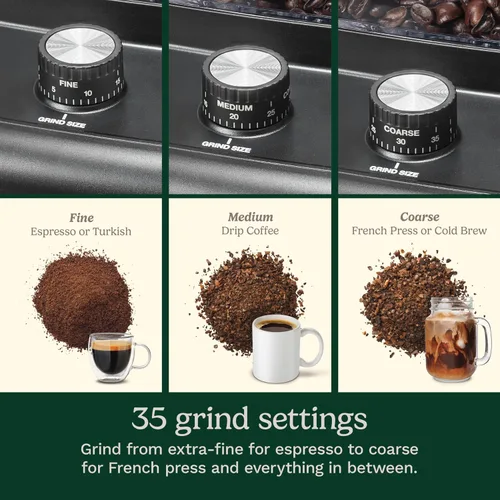 Miniatura 4 de Cuisinart Molinillo cónico de rebabas expreso y café