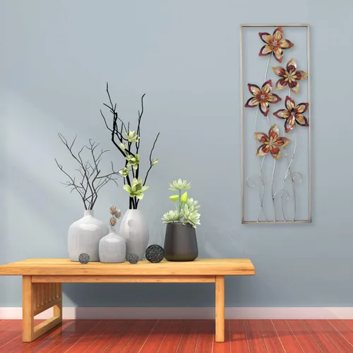 Miniatura 10 de All American Collection - Decoración de pared chic y moderna de aluminio y metal con marco