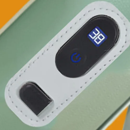 Miniatura 4 de Calentador de biberones USB, protector de calor de leche para bebés con pantalla LED para el hogar, viajes, automóvil (verde)
