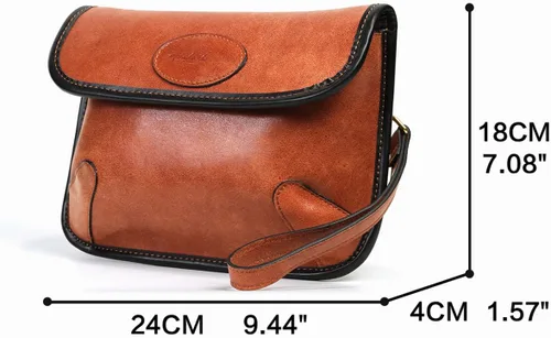 Miniatura 2 de Bolso de mano suave 3 en 1, bolso de mano de cuero para el pecho, bolso bandolera para hombres y mujeres