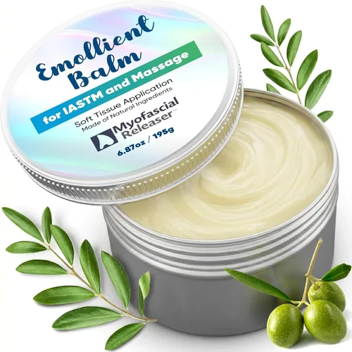 Miniatura 7 de Myofascial Releaser Bálsamo emoliente para IASTM y Gua Sha – Bálsamo de masaje no graso para deslizamiento de herramientas y carrocería – Bálsamo