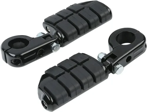 Miniatura 7 de Green-L Estriberas universales para motocicleta de 1 1/4 pulgadas con abrazadera P para Harley Sportster Softail Dyna Touring Road King Street Glide
