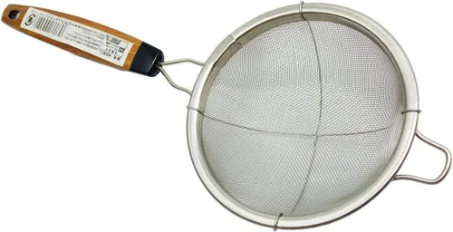 Miniatura 5 de JapanBargain 2459 Colador de té de malla fina con asa de acero inoxidable pequeño tamiz para bebidas, cócteles, café y matcha, paquete de 2