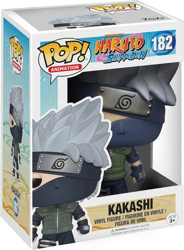 Funko Pop! Anime: Naruto Shippuden - Kakashi - Figura de vinilo coleccionable - Idea de regalo - Mercancía oficial - para niños y adultos - Fans de