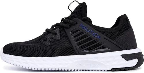 Miniatura 2 de Nautica Zapatos deportivos con cordones para niños, cómodos zapatos para correr para niños y niñas, niños pequeños y grandes