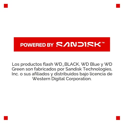 Miniatura 3 de WD_BLACK SN850X 1TB NVMe SSD - M.2 2280, velocidades de lectura de hasta 7,300 MB/s, velocidades de escritura de hasta 6,300 MB/s, expansión