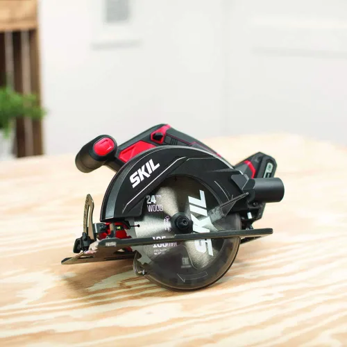 Miniatura 2 de Sierra circular inalámbrica SKIL 20 V, 6-1/2 pulgadas, incluye batería de litio PWR CORE 20 de 2.0 Ah y cargador - CR540602