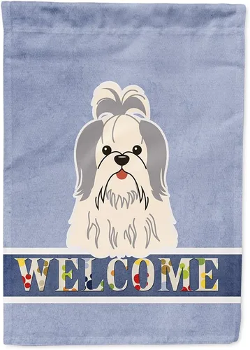 Miniatura 49 de Caroline's Treasures BB5622GF Airedale - Bandera de bienvenida para jardín, bandera decorativa para patio, exteriores, patio, parterres