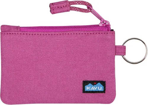 Miniatura 44 de KAVU Stirling Cartera delgada de lona de algodón con cremallera de doble cara