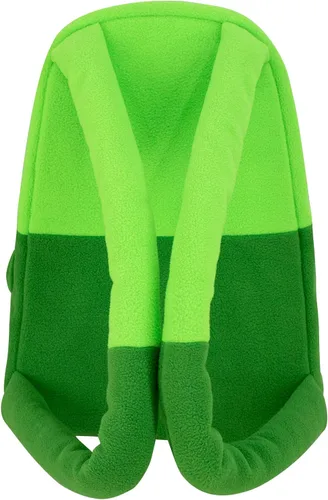 Miniatura 7 de DAZCOS Mochila de cosplay con bolsa verde para disfraz de anime (verde)