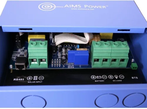Miniatura 5 de AIMS Power SCC80AMPPT Controlador de carga solar MPPT de 80 amperios; carga sistemas solares de 12, 24, 36 y 48 voltios; carga de 4 etapas; selector
