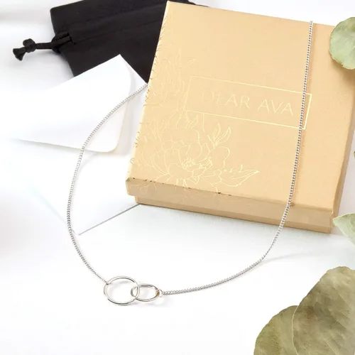 Miniatura 7 de Dear Ava Collar Infinity Sweet Sixteen Colgante de joyería moderna con tarjeta de corazón para mujeres y niñas Regalo perfecto de cumpleaños 16