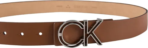 Miniatura 3 de Calvin Klein Cinturón de hebilla con logotipo grabado casual para hombre