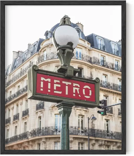 Miniatura 11 de HAUS AND HUES París - Póster de pared para dormitorio (sin marco, 16 x 20 pulgadas)