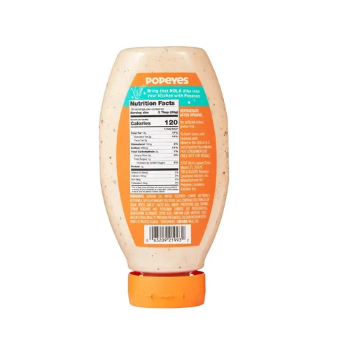 Miniatura 2 de Popeyes Salsa Ranch ennegrecida para mojar