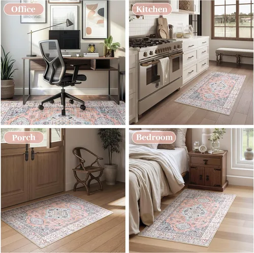 Miniatura 6 de Anidaroel Tapete para silla de 36 x 48 pulgadas para suelo de madera dura/azulejos, tapete para silla de escritorio para oficina en casa, alfombra