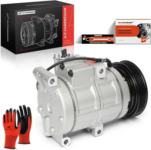 Miniatura 11 de A-Premium Compresor de aire acondicionado con embrague compatible con Mazda 3 2.0L 2010-2013, 3 Sport 2.0L 2010-2013, con compresor HCC-HS18N, 5