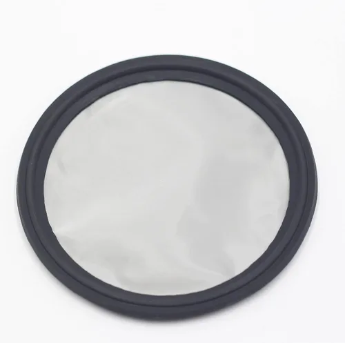 Miniatura 17 de HFS (R) 1,5 "Tri Clamp Screen Junta FKM w/Stainless Screen 100 Mesh (150 μm)