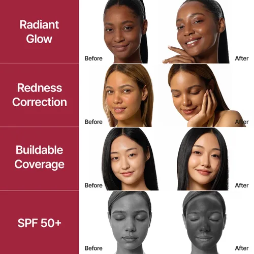 Miniatura 6 de [Tamaño mini] AGE20'S Signature Essence Pact 13C Base de cojín coreana vegana Paquete de 1 Base crema, acabado húmedo y brillante, cobertura