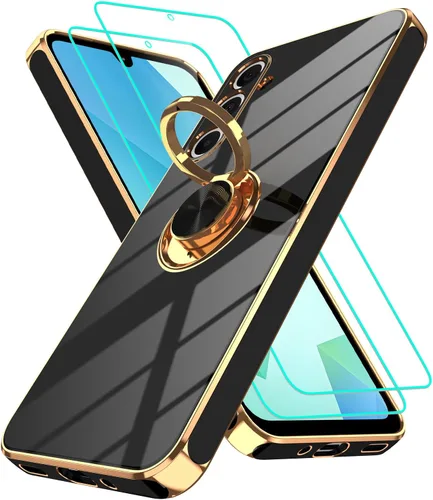 Miniatura 126 de Gritup Funda para Samsung Galaxy A14 5G: Funda Samsung A14 con 2 Protectores de Pantalla, Soporte de Anillo con Rotación 360°, Soporte Magnético