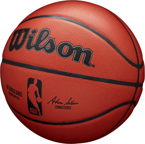 Miniatura 3 de WILSON Balones de baloncesto de competición de interior auténticos de la NBA - Tamaño 6 y tamaño 7