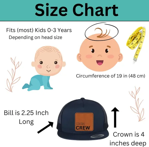 Miniatura 2 de Sombrero personalizado para bebé, sombreros de bebé personalizados para niños pequeños, sombrero de camionero personalizado para niños, gorra