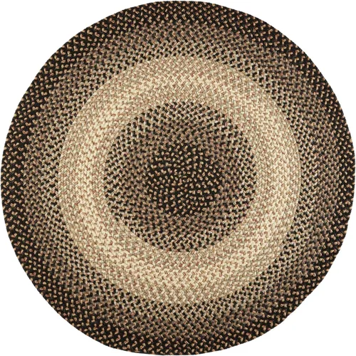 Miniatura 29 de Rhody Rug Easy Living EL33 Taupetone - Alfombra ovalada trenzada de 4 x 6 pies, decoración del hogar, tapete para piso o dormitorio, de fácil