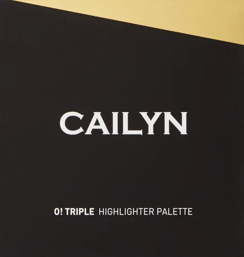 Miniatura 2 de Paleta de resaltadores triple CAILYN O!