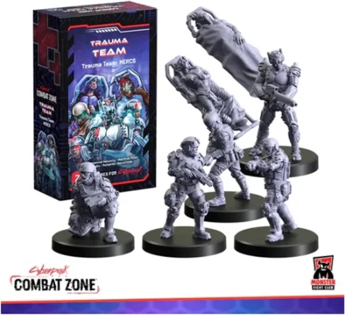 Miniatura 6 de Monster Fight Club Cyberpunk Red Combat Zone Miniatures: Edgerunners 2 Starter Gang