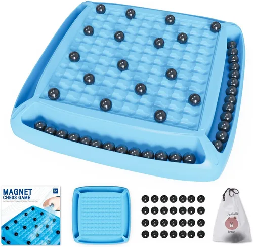 Miniatura 7 de Juego de imán, juegos familiares para niños y adultos, juegos de mesa para niños de 8 a 12 años, juegos magnéticos ideales para la noche