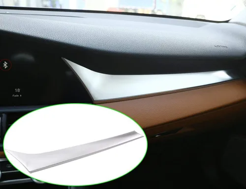 Miniatura 8 de YIWANG Panel de consola central de automóvil para Alfa Romeo Giulia 2016-2019 para conductor de mano izquierda (fibra de carbono)