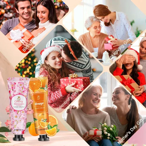 Miniatura 7 de OFUN Paquete de 20 unidades de crema de manos para mujer, mini loción para el cuidado de las manos, tamaño de viaje, para plantas de manos secas