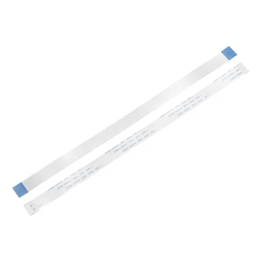 Miniatura 65 de uxcell Cable plano flexible, 5.906 in, 0.039 in, 4 pines, FPC FFC, cable de cinta flexible para TV LCD, audio de automóvil, reproductor de DVD, 10