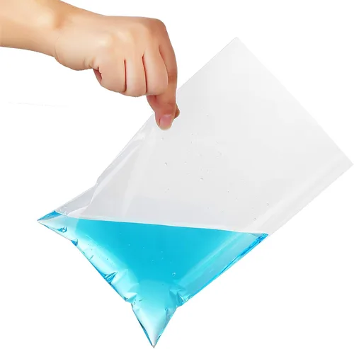 Miniatura 5 de LISM 400 bolsas transparentes de celofán de plástico duradero de 4 x 9 pulgadas de grosor con lazos de torsión coloridos, embalaje de panadería