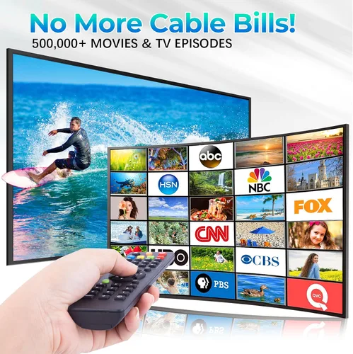 Miniatura 4 de 2026 Upgraded Indoor TV Antenna for Smart TVs, 5000+ Miles Range Digital Antenna for Local Channels, 4K 8K 1080p HD Antenna with Signal Booster &