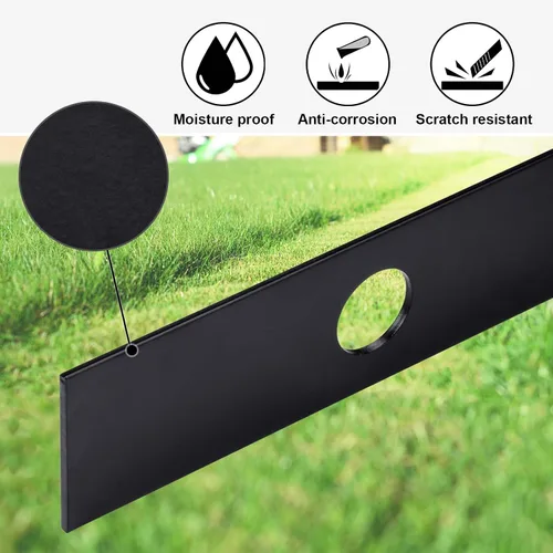 Miniatura 5 de iGreely Cuchillas de bordeadora de 1 pulgada, orificio central de 8 x 2 pulgadas, cuchilla de bordeadora resistente compatible con Ryobi, Stihl