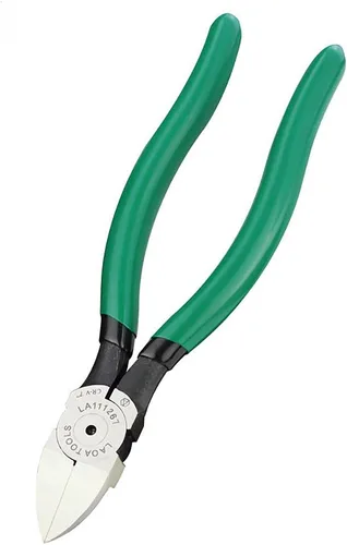 Miniatura 6 de LAOA Alicates de plástico, CR-V, alicates de corte diagonal de 5 pulgadas, bebedero de plástico de corte, borde crudo, procesamiento de joyas