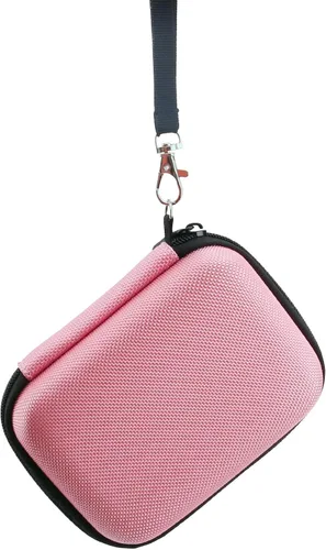 Miniatura 4 de WAIYUCN Estuche de transporte rígido de EVA para Miyoo Mini Plus, funda de consola de juegos de mano retro de 3.5 pulgadas (rosa)