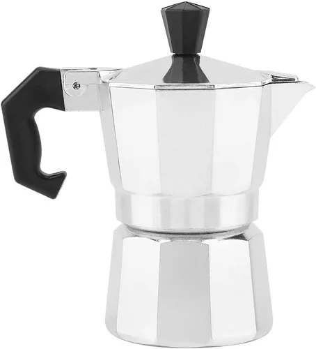 Miniatura 7 de TOPINCN Cafetera Italiana 1 taza para estufa, cafetera 1 taza para gran sabor fuerte olla italiana para hacer café 1 taza