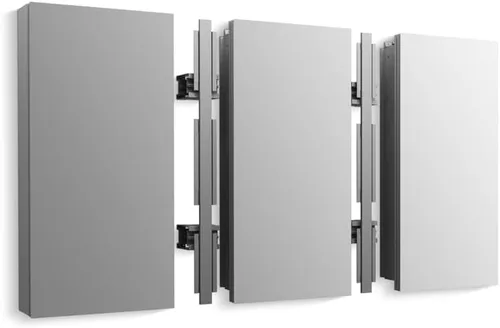 Miniatura 6 de KOHLER 99001-NA Verdera - Botiquín de baño de 15 pulgadas de ancho x 30 pulgadas de alto con espejo de aumento, gabinete de pared de baño empotrado