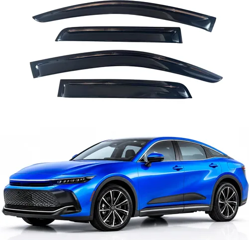 Miniatura 256 de Visor para ventana IG para Hyundai Venue 2020-2023, protector contra la lluvia, adhesivo extra duradero, deflector de viento para lado